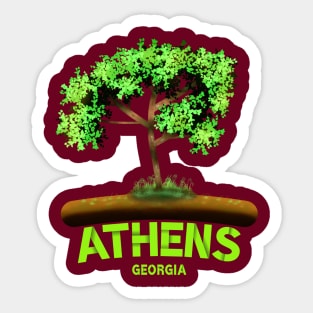 Athens Georgia Sticker